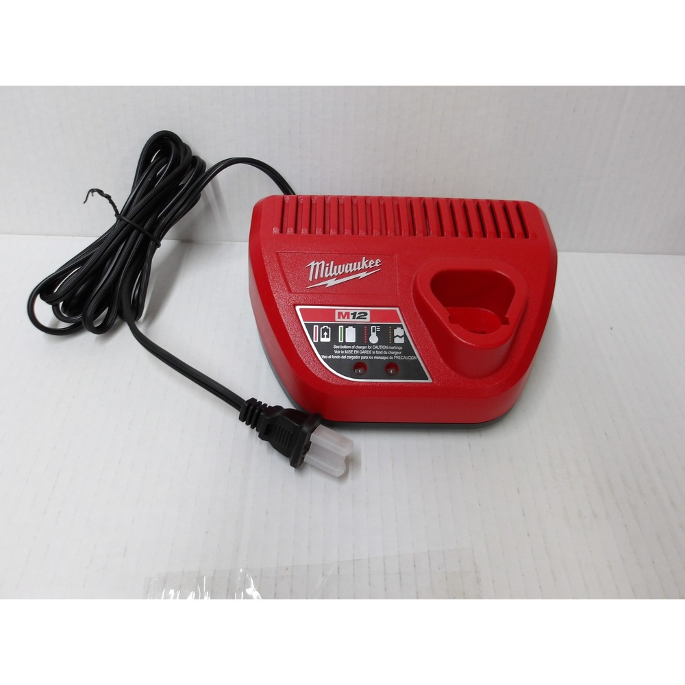 Milwaukee M12 Lithium-Ion Battery Charger 12V48-59-2401 Electric /#26695